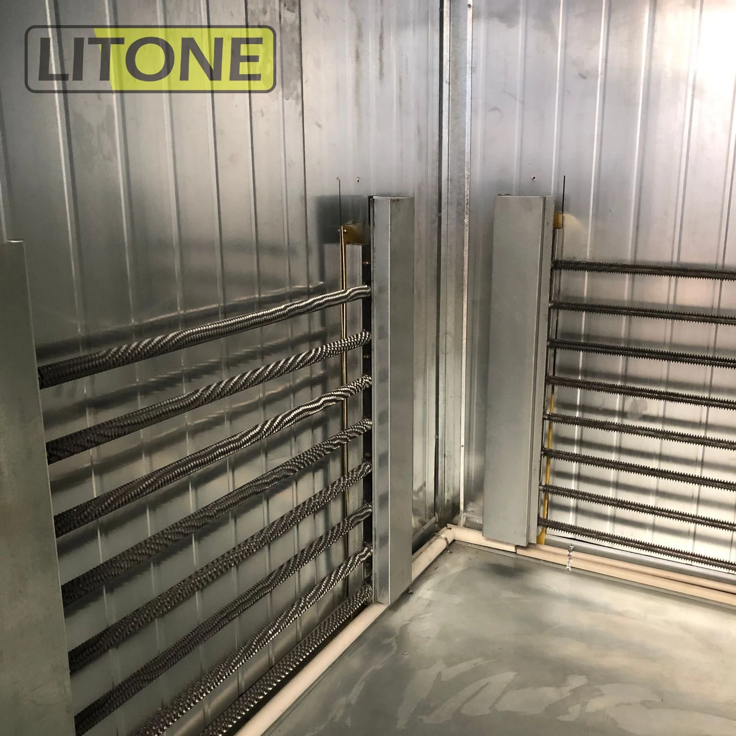 High Temperature Baking Alloy Wheels Manual Powder Coating Curing Oven And Spray For Sale