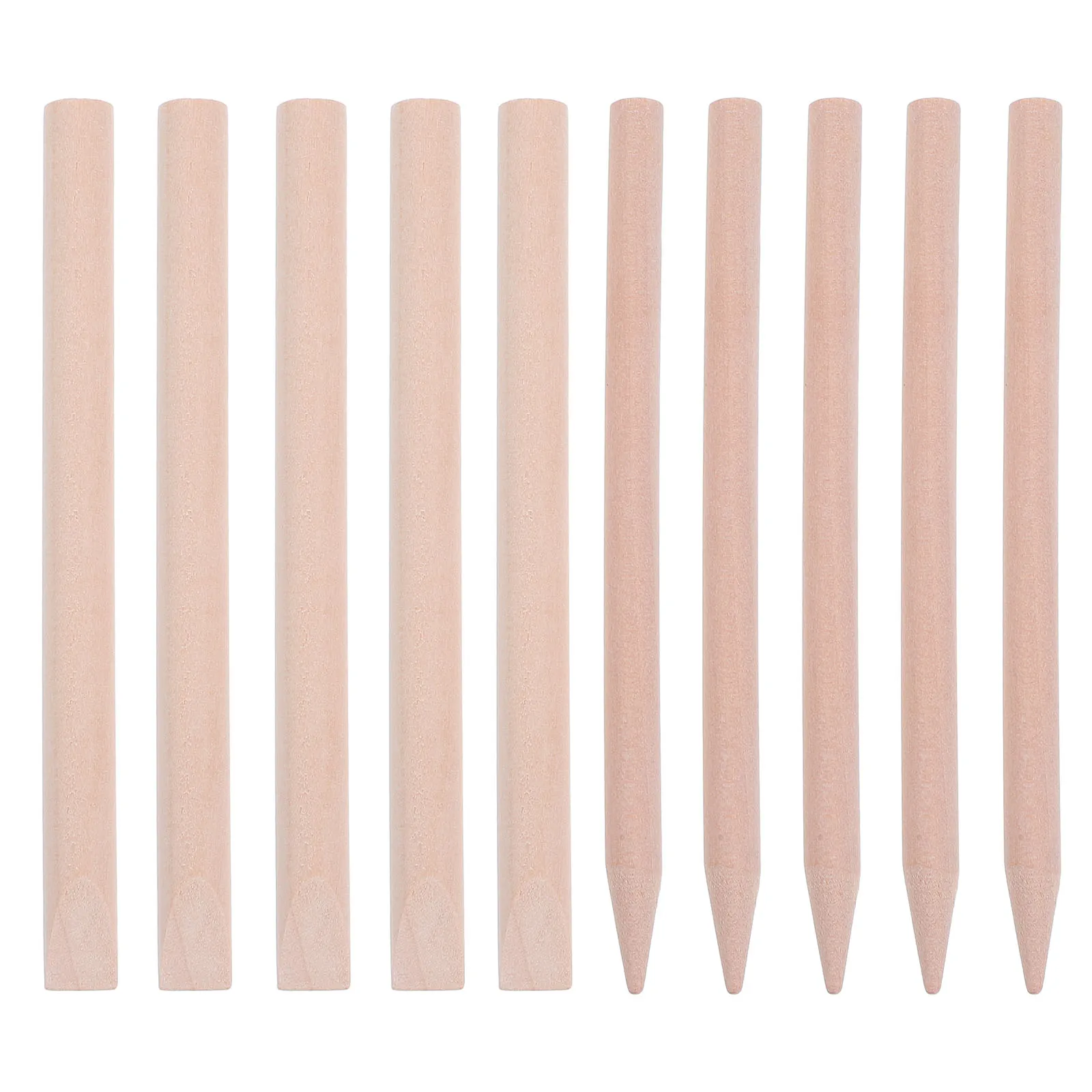 10 ชิ้นเด็กขุดของเล่นเครื่องมือก่อสร้างสําหรับเด็กสีเบจไม้เด็กวัยหัดเดิน