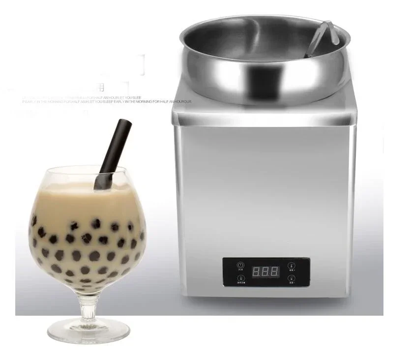 3L/7L Tapioca Pearl Warmer Machine Boba Insulation Pot for Milk Tea Shop Stainless Steel Food Warmer Pearl Cooker