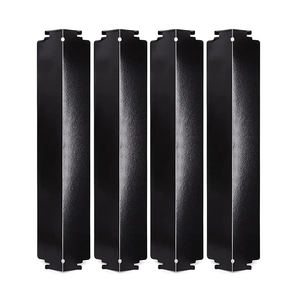 Porcelain Steel Heat Plates for Charbroil Grills 4 Pack Replacement Parts to Optimize Grill Heating Performance