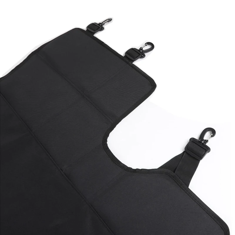 Rear Cargo Rack Cover Shield Trunk Protector Shade Shield Pad Organizer Black Oxford Cloth for Jeep Wrangler JL JLU (4-Door)