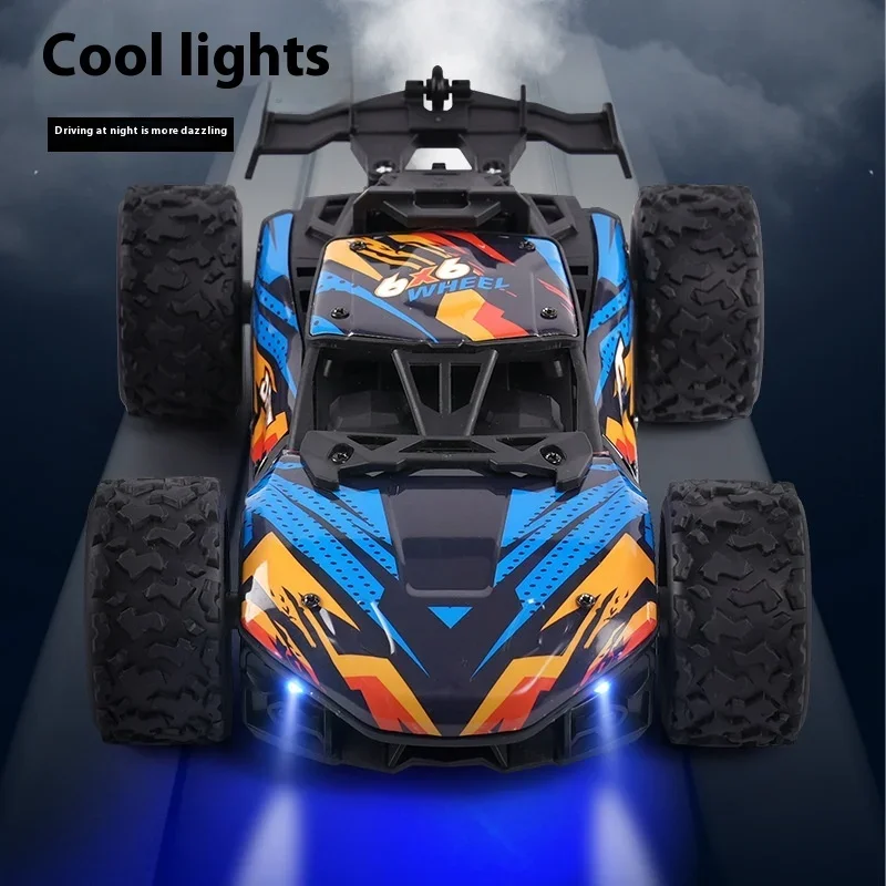 Voiture d'escalade cascadeuse à quatre roues pour enfants, voiture de course tout-terrain en alliage avec pulvérisation, voiture télécommandée pour garçon avec lumières, cadeau de noël