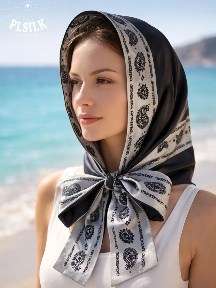 retro-silk-physical-sun-protection-hat-with-bow-tie-half-wrap-style-for-outings-youth-casual-fashionable-summer-hat