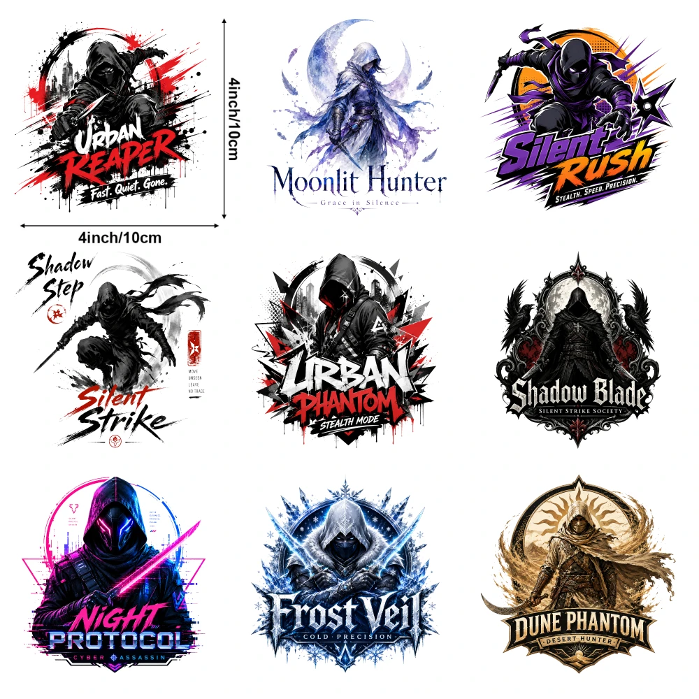 9 Pcs Dune Phantom Shadow Step Night Protocol Urban Phantom Urban Reaper Moonlit Hunter Silent Rush Shadow Blade
