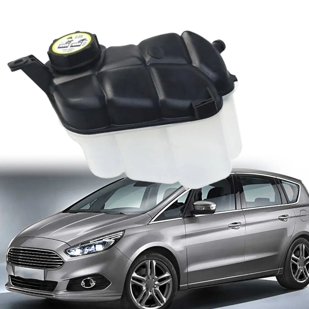 

6G918K218AD Engine Coolant Recovery Tank with cover For Ford S-MAX Mondeo S60 S80 2007-2017 Coolant Auxiliary water tank 1449986