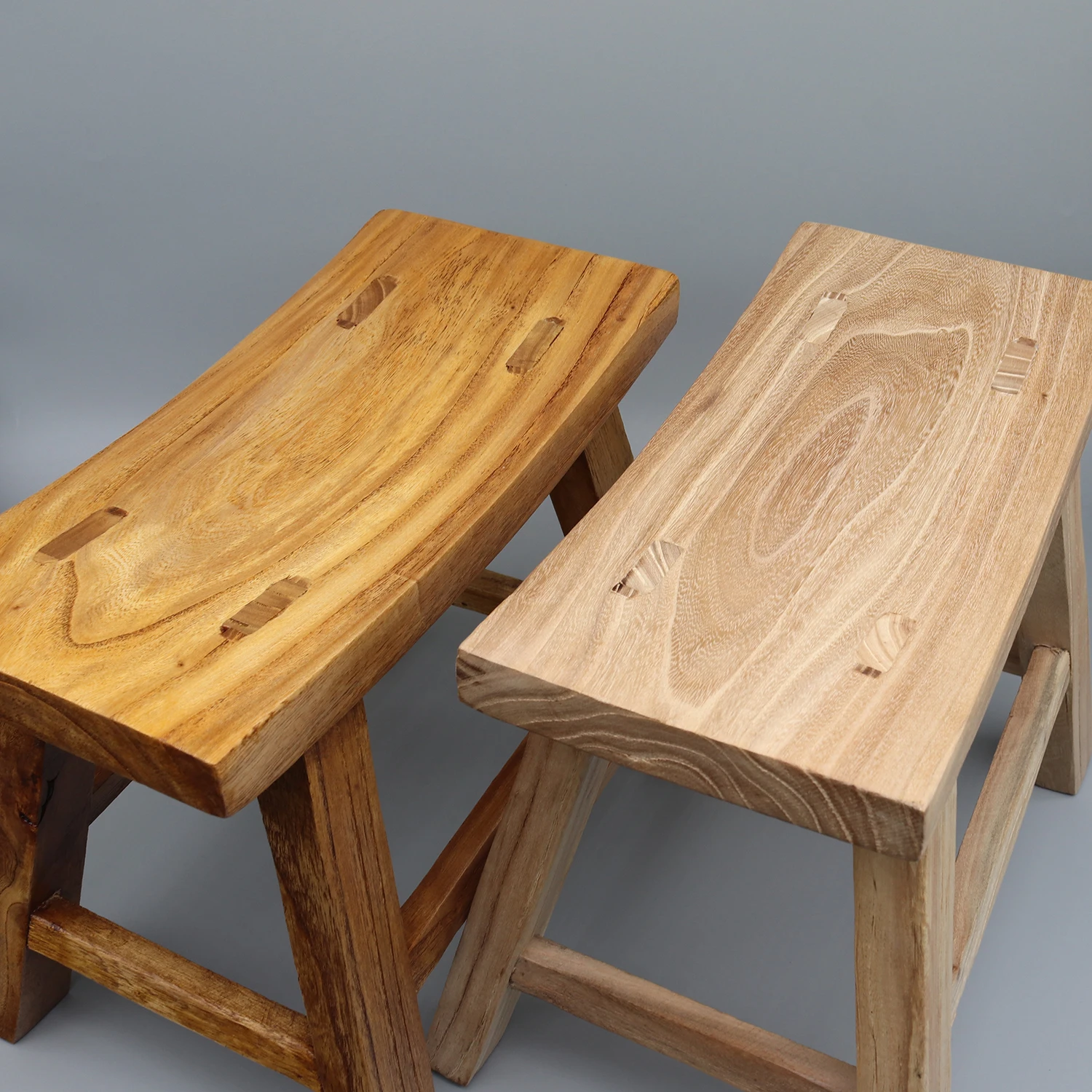 Newly Made Wooden Stool, Kids Chair, Solid Elm Wood