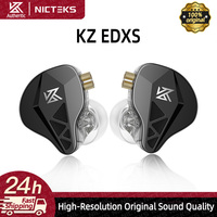 KZ EDXS Metal Wired Earphones HIFI Bass Earbud IEM In Ear Monitor Headphones Noise Cancelling Headset EDX ZSN PRO ZS10PRO CASTOR