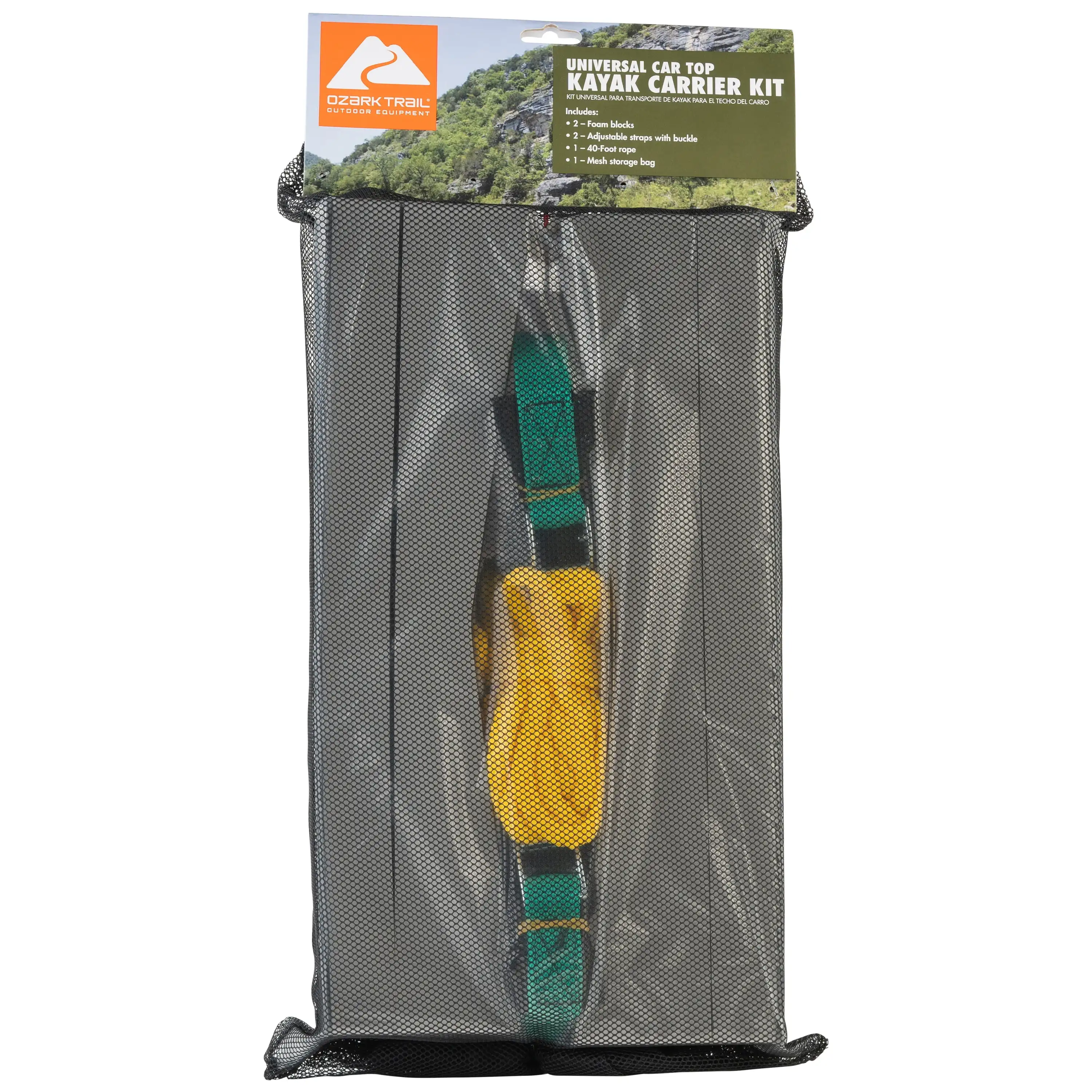 

Ozark Trail Car Top Kayak Carrier Kit, 1 Kit