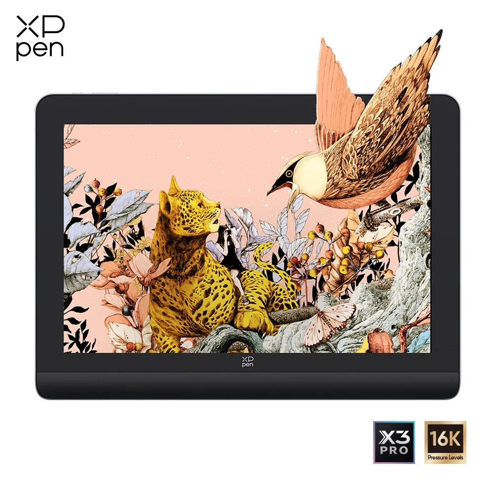 

Графический планшет XPPen Artist Pro 16 (Gen 2), 16-дюймовый рисования монитор, 16K уровней давления, разрешение 2,5K, для Windows Android Mac