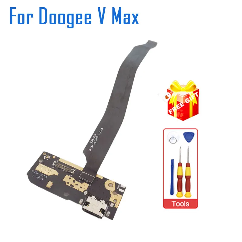 New Original DOOGEE V Max USB Board Base Charging Port Board With Motherboard Connect Charging FPC For DOOGEE V Max Smart Phone