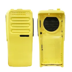 VBLL PMLN6345 Yellow Walkie Talkie Repair Front Case Housing Cover Fit For CP200D DEP450 Portable Two Way Radio