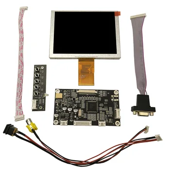 New ZJ050NA-08C 5 inch 640x480 LCD screen VGA AV LCD controller driver board