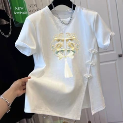 Fashion Trend Style Short Sleeve Women Graphic Tee Summer T Clothing Female Clothes Casual T-shirts Chic Q136