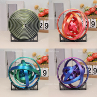 Hot 3D Fidget Spinner Rotating Ball Toy Creative Fingertip Gyroscope Gravity Rotation Anxiety Relief Novelty Decompression Toy