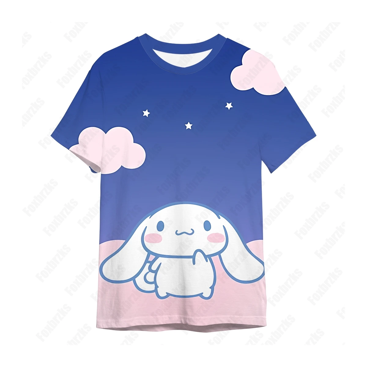 

Children T-shirts Sanrio Y2k Clothes Harajuku Style Men's T-shirt Clothing 2024 Anime Hip Hop Gift Short Sleeve Trend New Tops