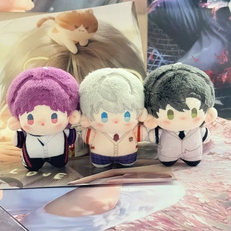 

Love and Deepspace 11cm Starry Plush Dolls Cute Q Version Shen Xinghui Qi Yu Li Shen Peripheral Collectible Gift for Game Fans