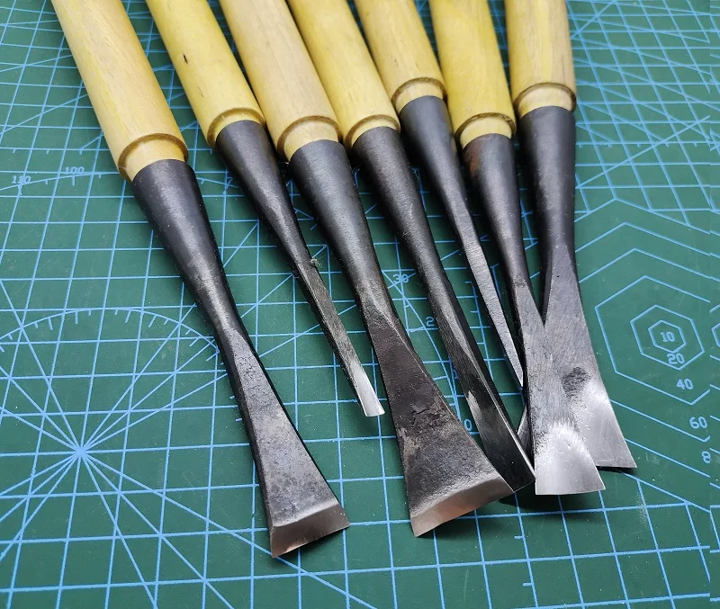 Shallow Hand Wood Carving Knives dig a hole Spoon knife chisel 0.3-3cm Hand Wood Carving Knives