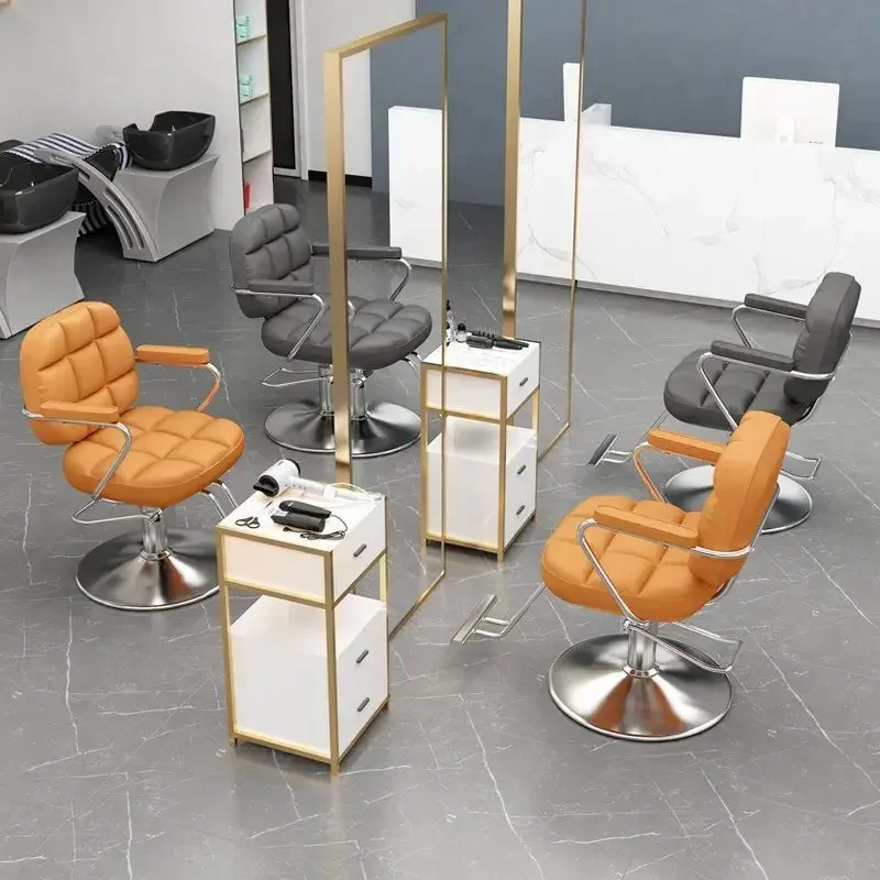 

High quality and efficient Hydraulic Leather Barber Chair For Men & Women Professional Hair Salon Furniture For Ba