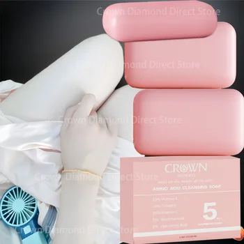 5 em 1 corpo branqueamento sabão pele limpeza profunda sabão axila axilas joelhos branqueamento corpo iluminar sabão clareamento da pele e controle de óleo