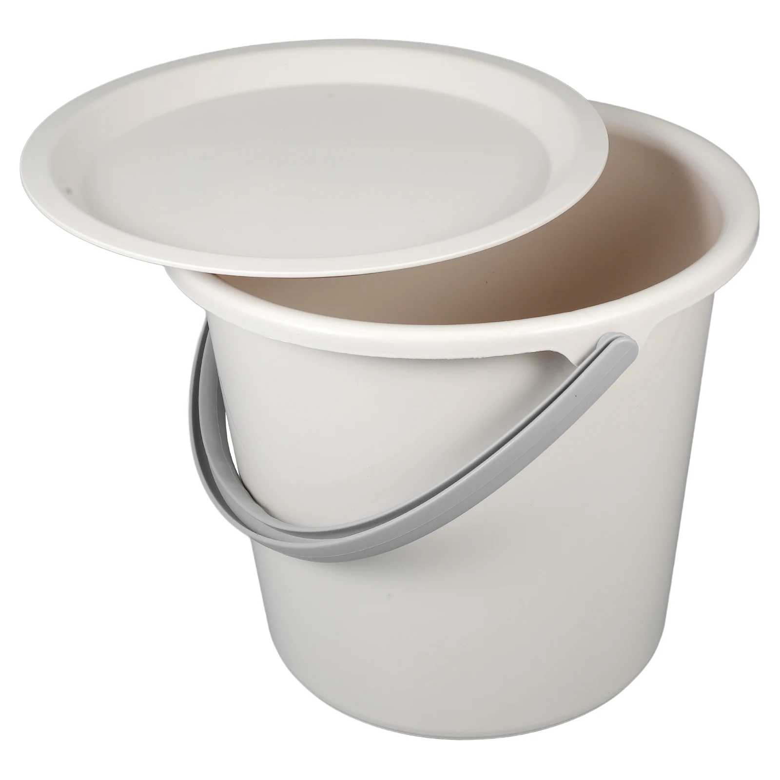

1Set Water Storage Bucket with Lid Heavy-Duty Plastic Pail for Home Use Multipurpose Bathroom Laundry Bucket Portable Handle