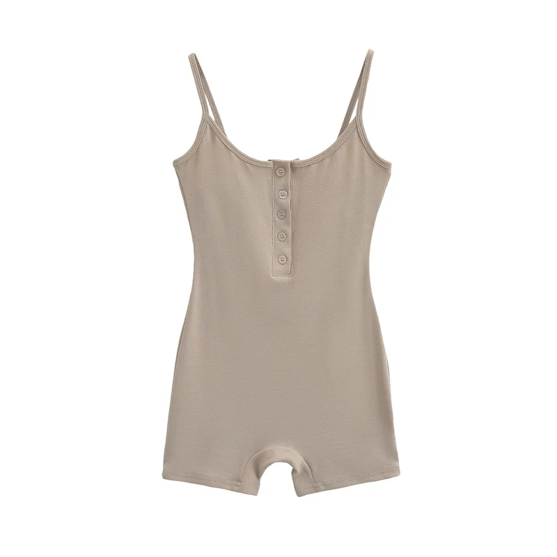 

Сексуальный сладкий пряный женский комбинезон на бретелях, плотный эластичный базовый слой, брюки, весна-осень, новинка, модный универсальный костюм