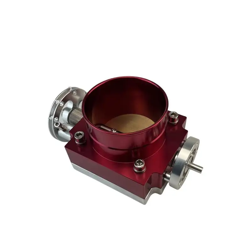 Numerical control machining 80mm engine throttle body custom parts manufacturing