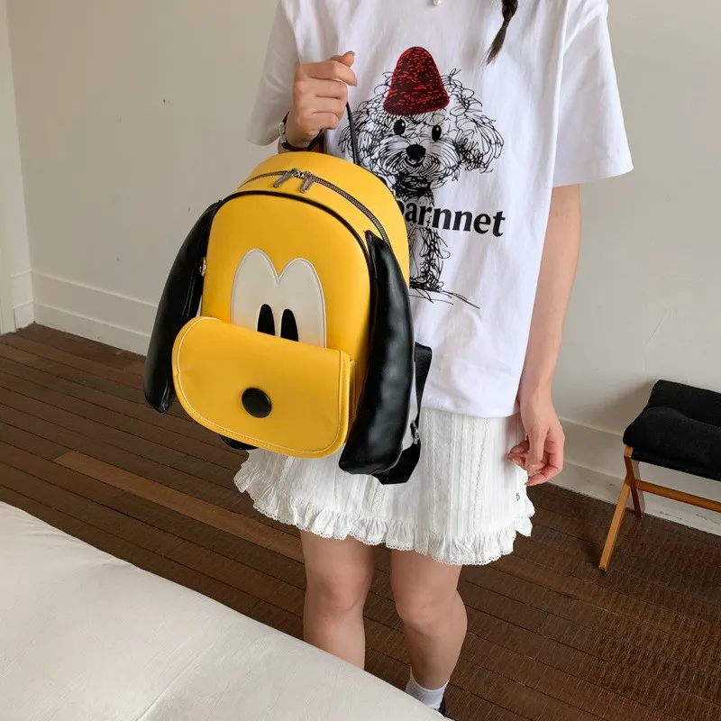 cute-cartoon-doggy-backpack-large-capacity-casual-sweet-style-women's-bag-2026-new-model-children's-bookbag-summer-trend