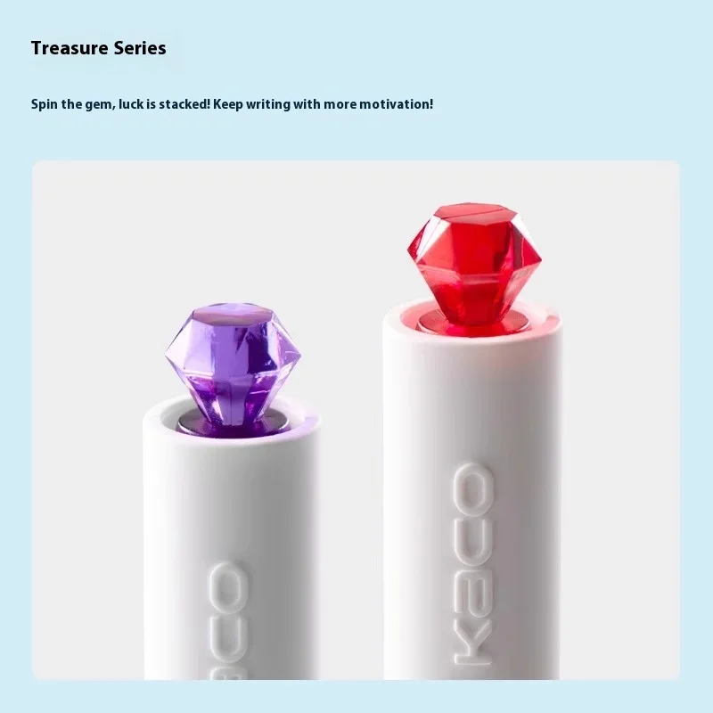 

Гелевая ручка KACE FIRST, 2 шт., вращающийся сердечник и двойной наконечник 0,5 мм, гладкое письмо, милые школьные канцелярские принадлежности, подарок