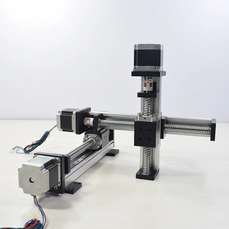 XYZ Axis Gantry Robot CNC Llinear Module Actuator Motorized Linear Stage Table Slide Motion System For Cut