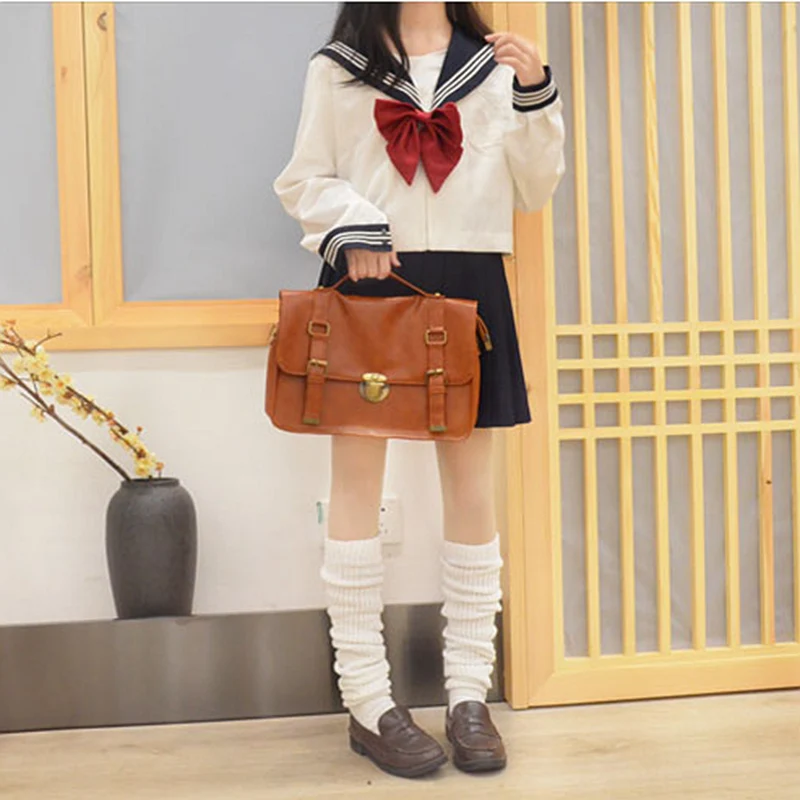 White Slouch Socks Loose Socks Boots Stockings Japanese High School Girls JK Uniform Accessories Leg Warmers Cosplay Socks