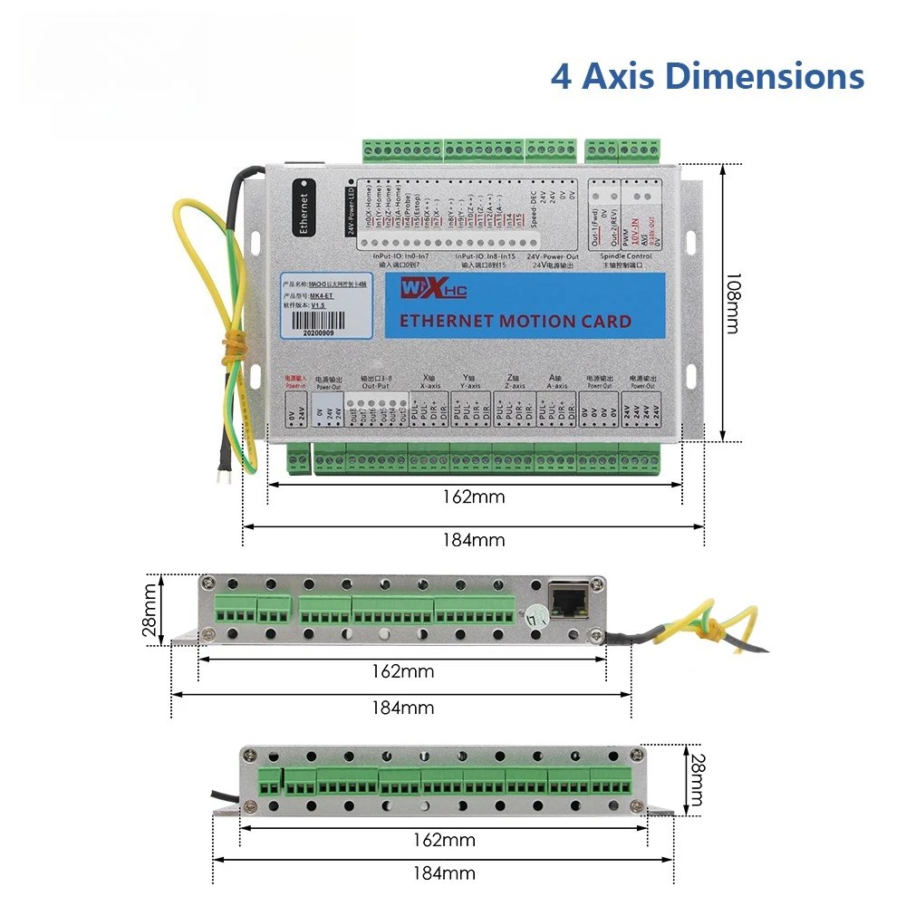 Variant: 4 Axis Ethernet