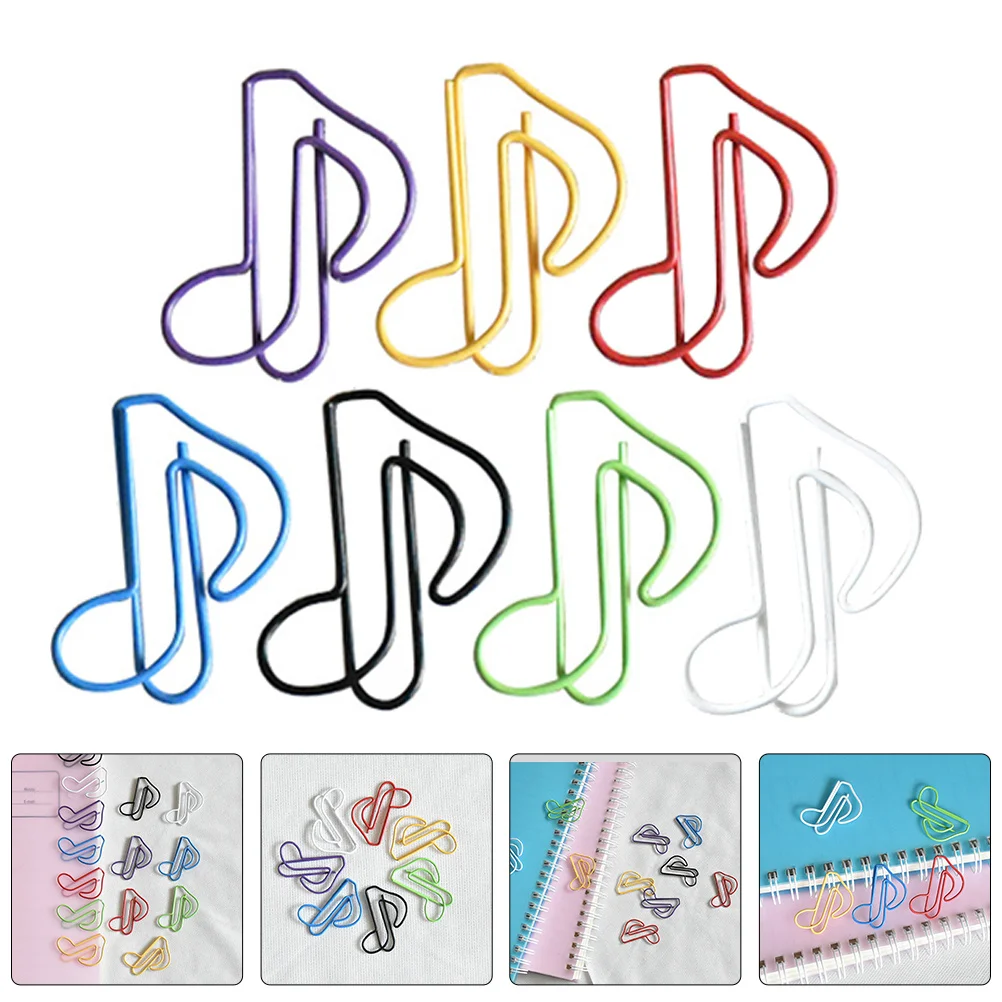 

Cute Paper Clips Book Page Holder Holders for Reading Music Decorative Bookmark Metal Bookmarks