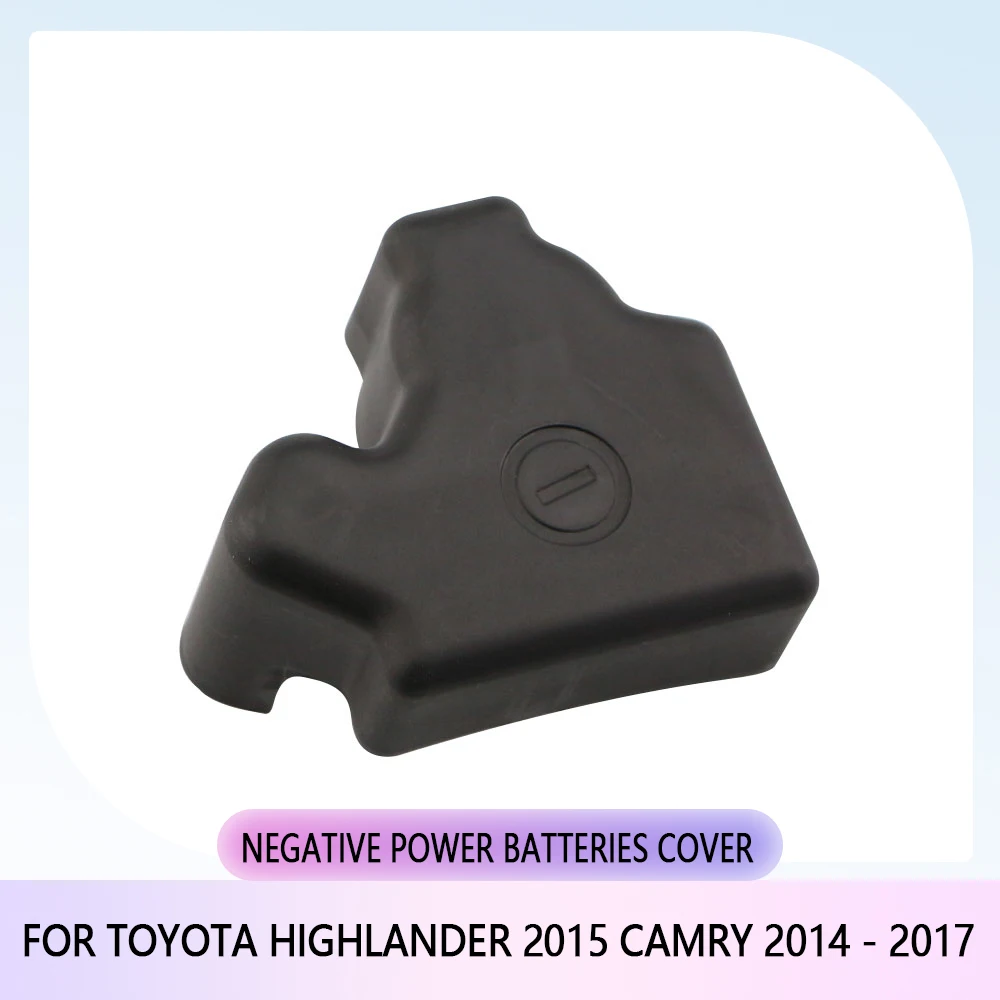 ABS Car Battery Anode Negative Protection Cover for Toyota Camry 2014 - 2017 Highlander 2015 Engine Battery Covers Accessories