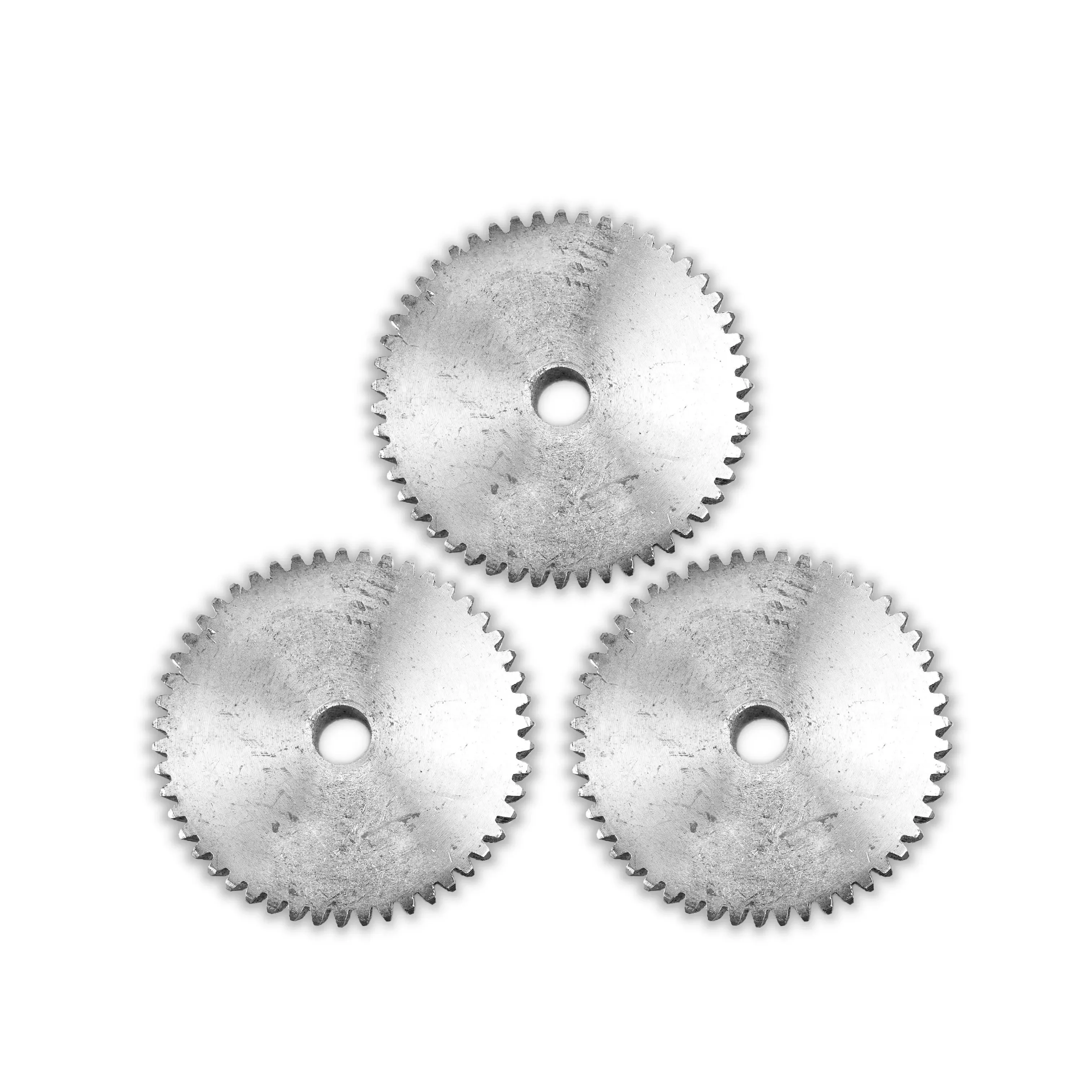 1PC Spur Gear 1M 65/70/75T Rough Hole 10mm Gear Wheel 45# Steel Material Motor Gear Total Height 10mm