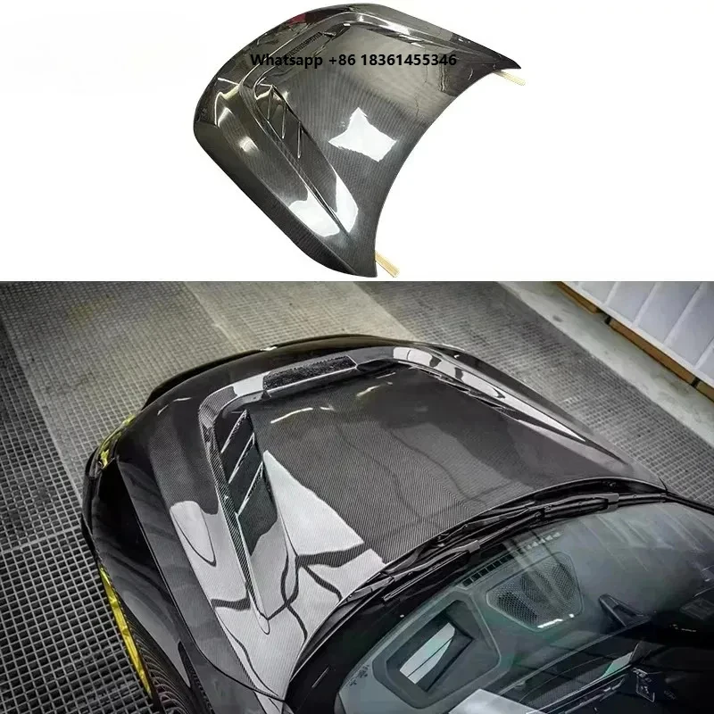 

For M2 G87 G87 M2 AE Style Carbon Fiber Customizle Vent Hood Engine Bonnet Engine Cover