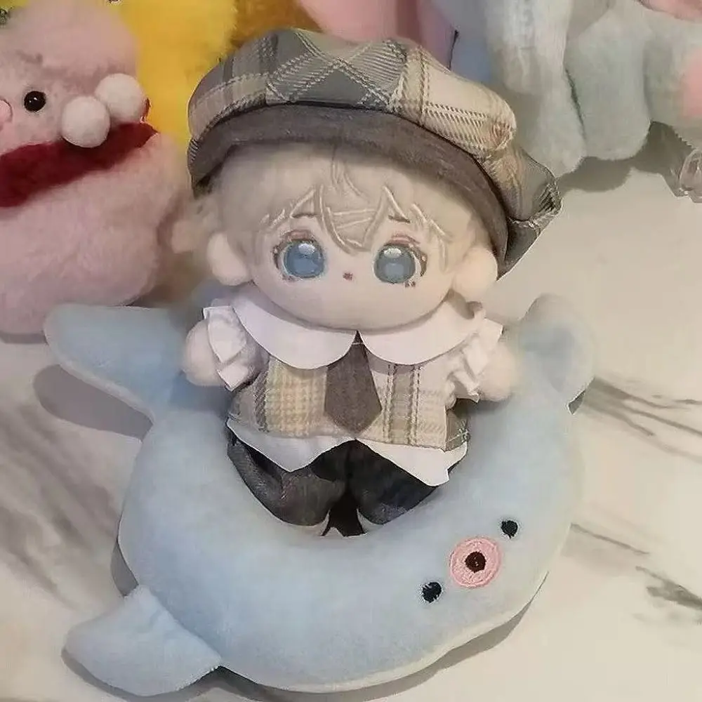 Dress-up 20CM Doll Clothes Handsome Suit Shirt Trousers Cotton Doll Outfit Mini Clothes Daily Wear Plush Doll Clothe Idol Doll