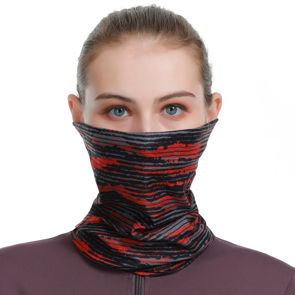 AliExpress The ACME COLOR Tubular Seamless Bandanas Unisex Striped Head Scarf For Woman Man Tactical Face Masks Cycling