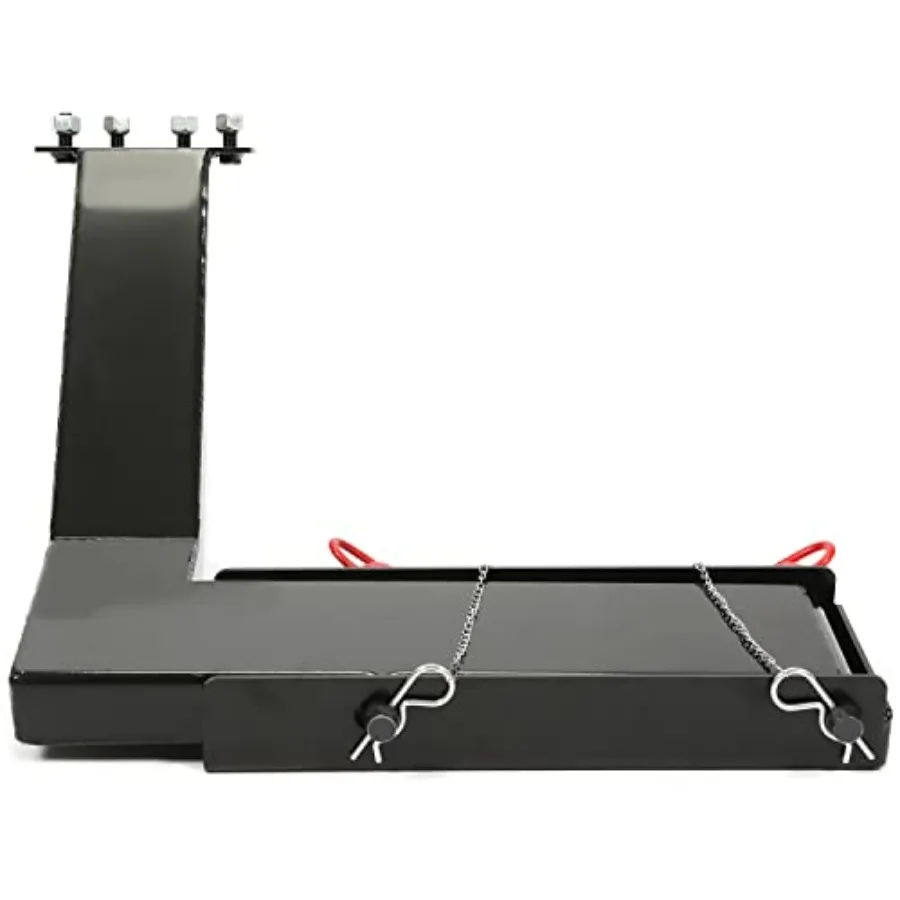 

Military vehicle tire carrier for Humvee M998/M1026/H1 Hummer M1123/M1097: steel, black electrophoresis powder coated, removabl