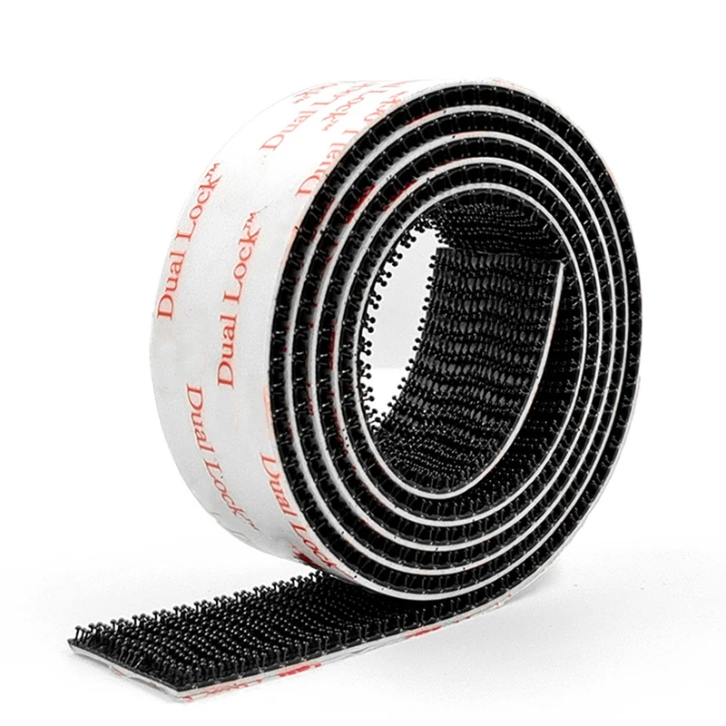 3551/3550 double lock mushroom-shaped fastener tape, VHB tape, black 1 inch x 1/2/3/5m.