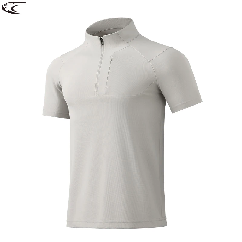 

LNGXO Men's Cool T-Shirt Trekking Mountaineering Hiking Climbing Short Sleeved T-Shirt Quick Dry Stretch Sport Short Sleeve Tee