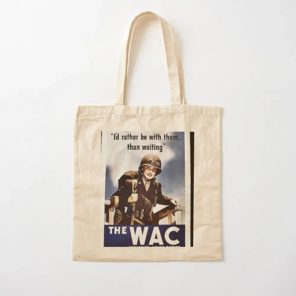 The WAC design Tote Bag Cloth bag tote bag canvas