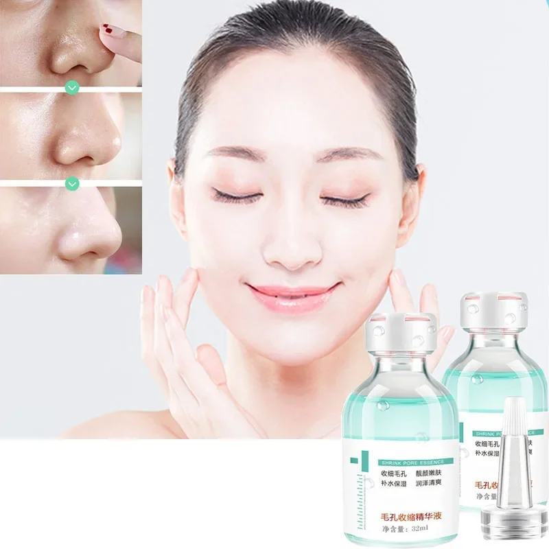 

Pore Convergence Serum closed mouth for large pores moisturizing and shrinking pores wet compress stock solution Skincare