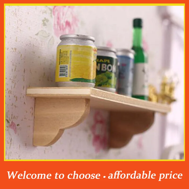 

**1pc new 70*25*19mm Wood 1:12DollHouse Miniature Wood Wall Shelf Model Furniture Accessories"