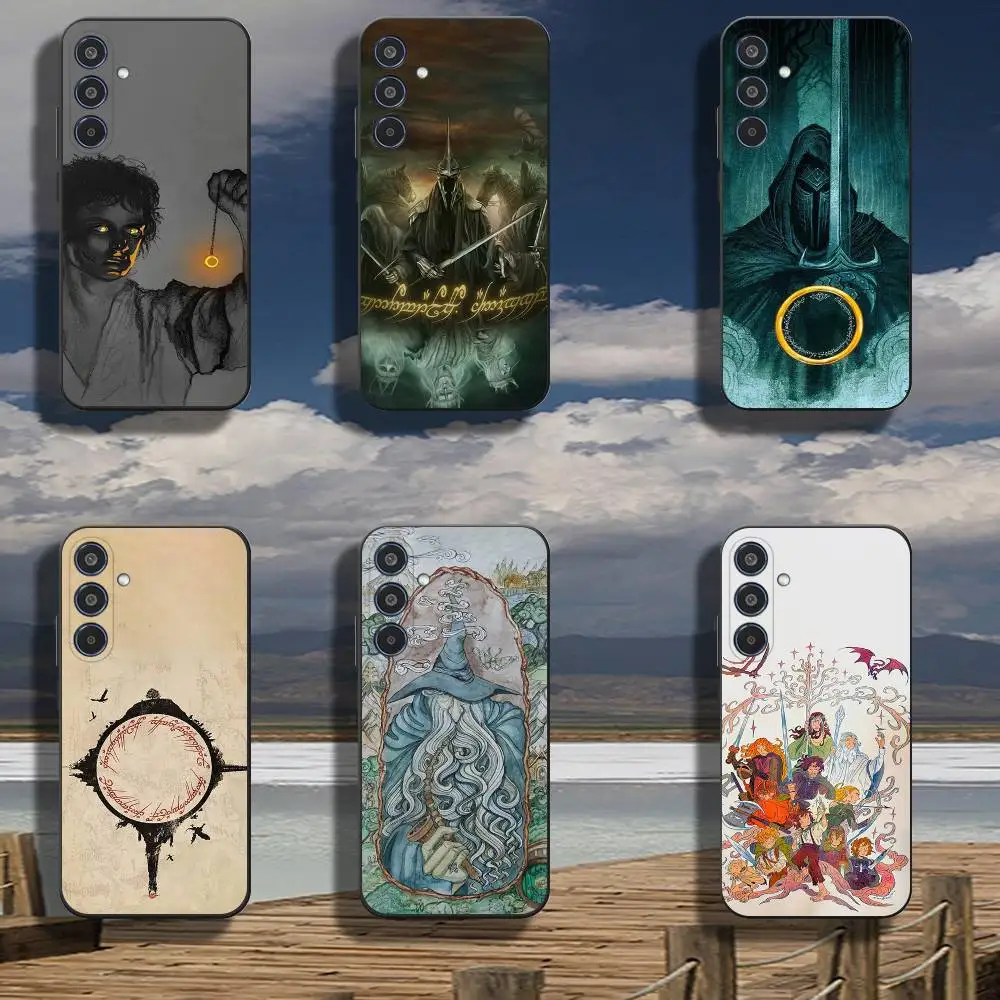 L-Lords of the R-RingES Silicone Phone Case For Samsung Galaxy A53 A73 Cover TPU Protective Soft Cat Para Funda