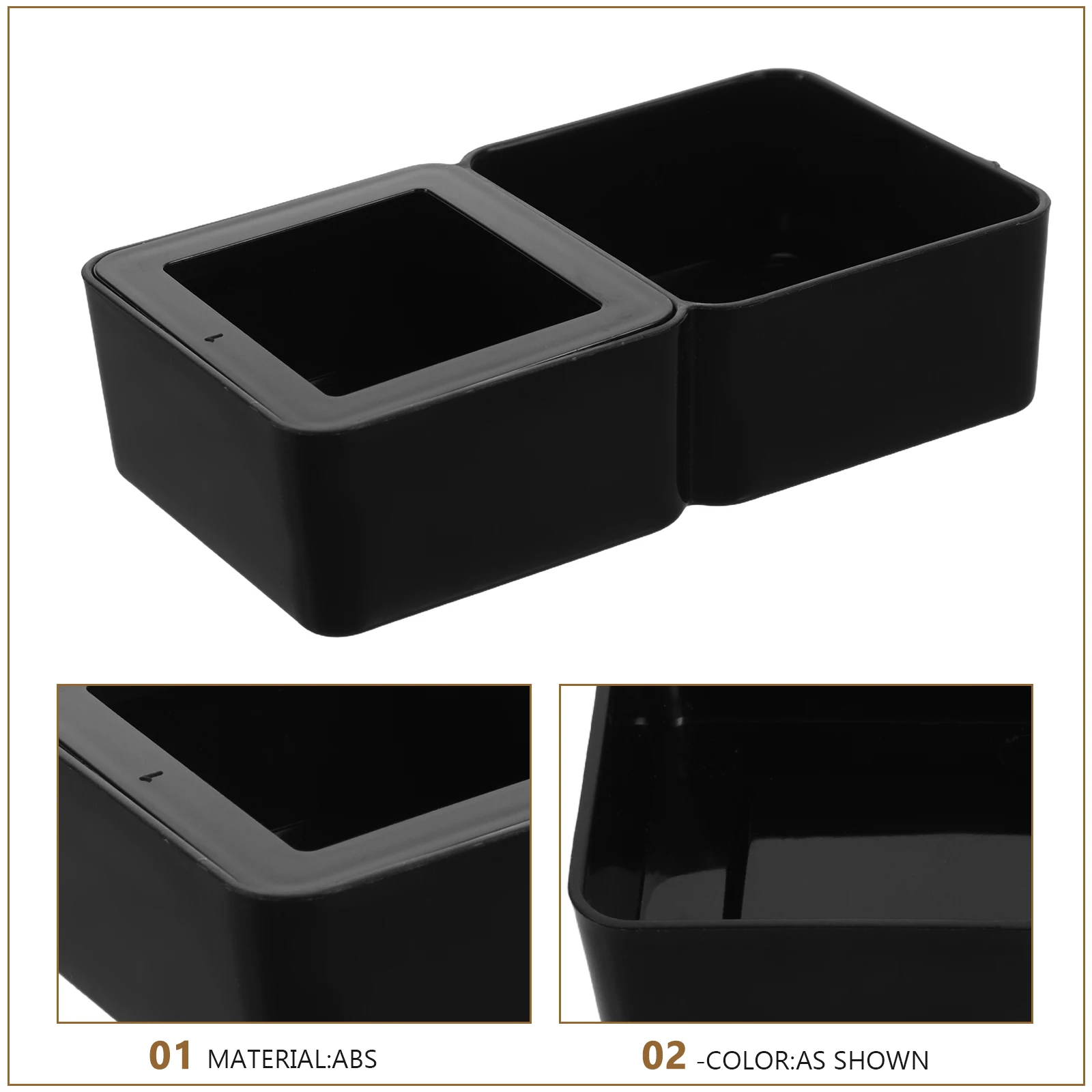 Tigela de comida e água para répteis 2 em 1, prato alimentador de dupla finalidade para gecko barbudo dragão lagarto aranha habitat tanque acessório