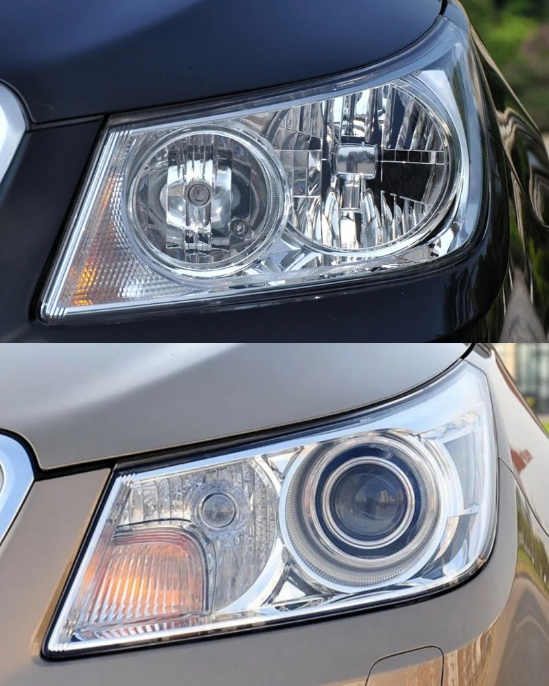 غطاء المصباح الأمامي للسيارة بويك لاكروس 2009 2010 2011 2012 كشافات عدسة شفافة عاكس الضوء قذيفة استبدال الزجاج الأصلي