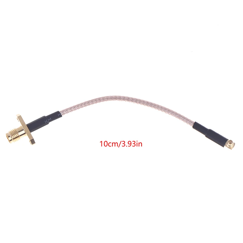 1PC MMCX A SMA/RP-SMA Flangia Femmina Montaggio A Pannello RG316 Treccia FPV Antenna Cavo di Prolunga Per TBS Unify PandaRC VTX