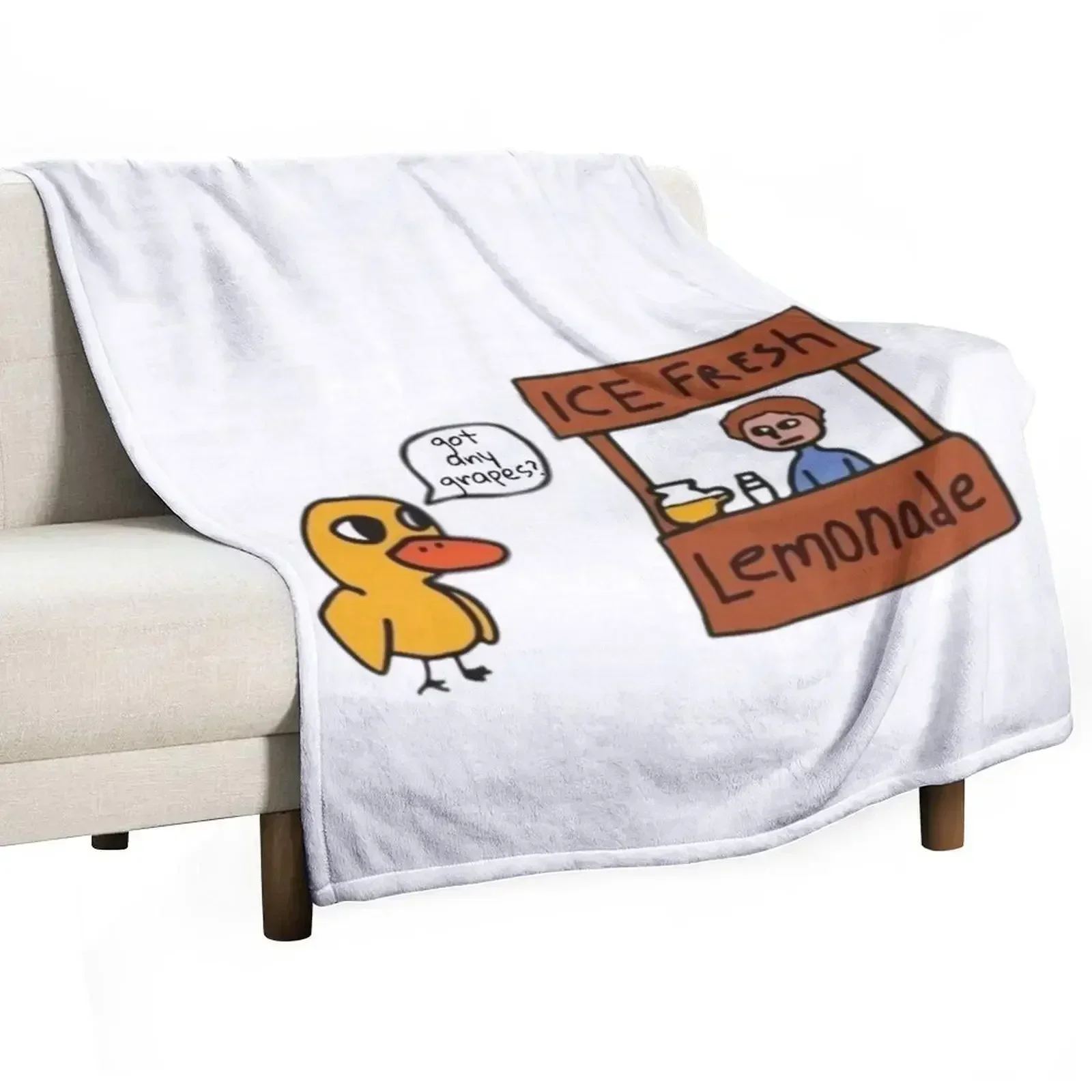 Got any grapes ?lemonade stand kids t-shirts. Throw Blanket halloween bed plaid Blankets