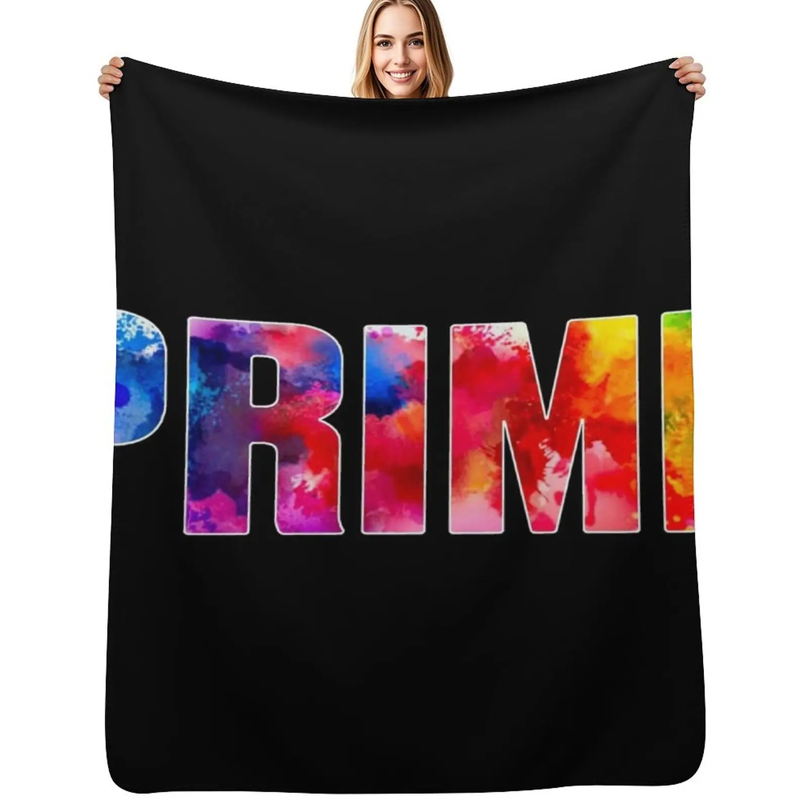 

Prime Sports Drink Throw Blanket Anti Shedding Soft Fuzzy Blanket for Home