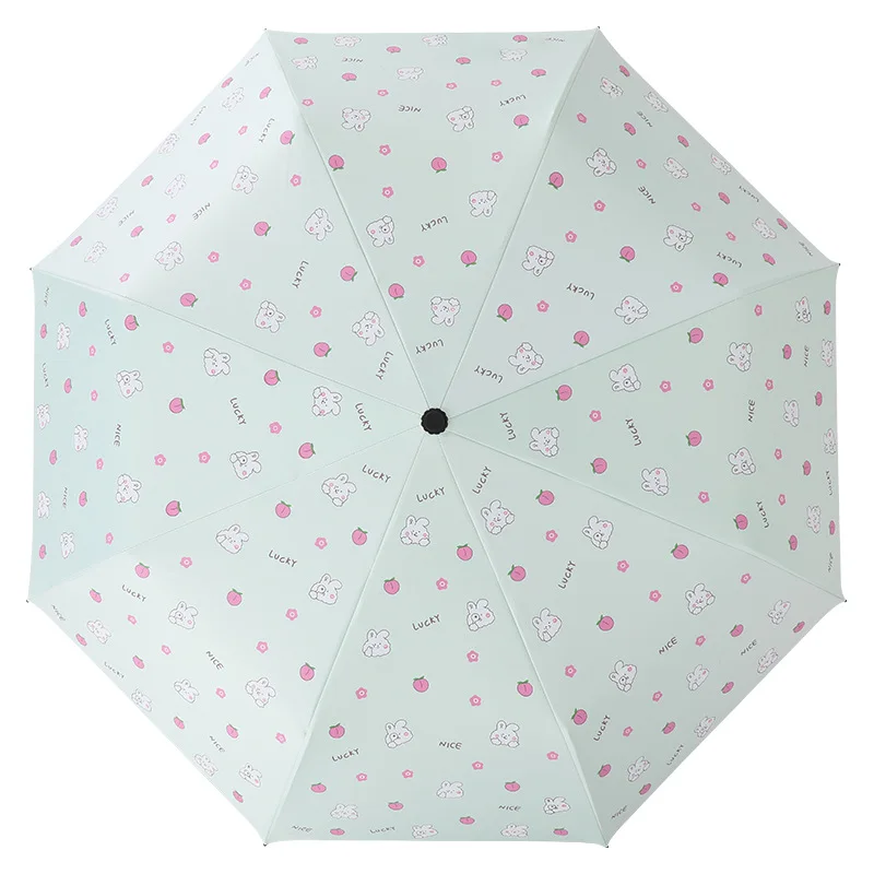 

Портативный черный клеевой зонт от солнца, женский двусторонний зонт от солнечного дождя, защита от ультрафиолета, складной зонт от солнца